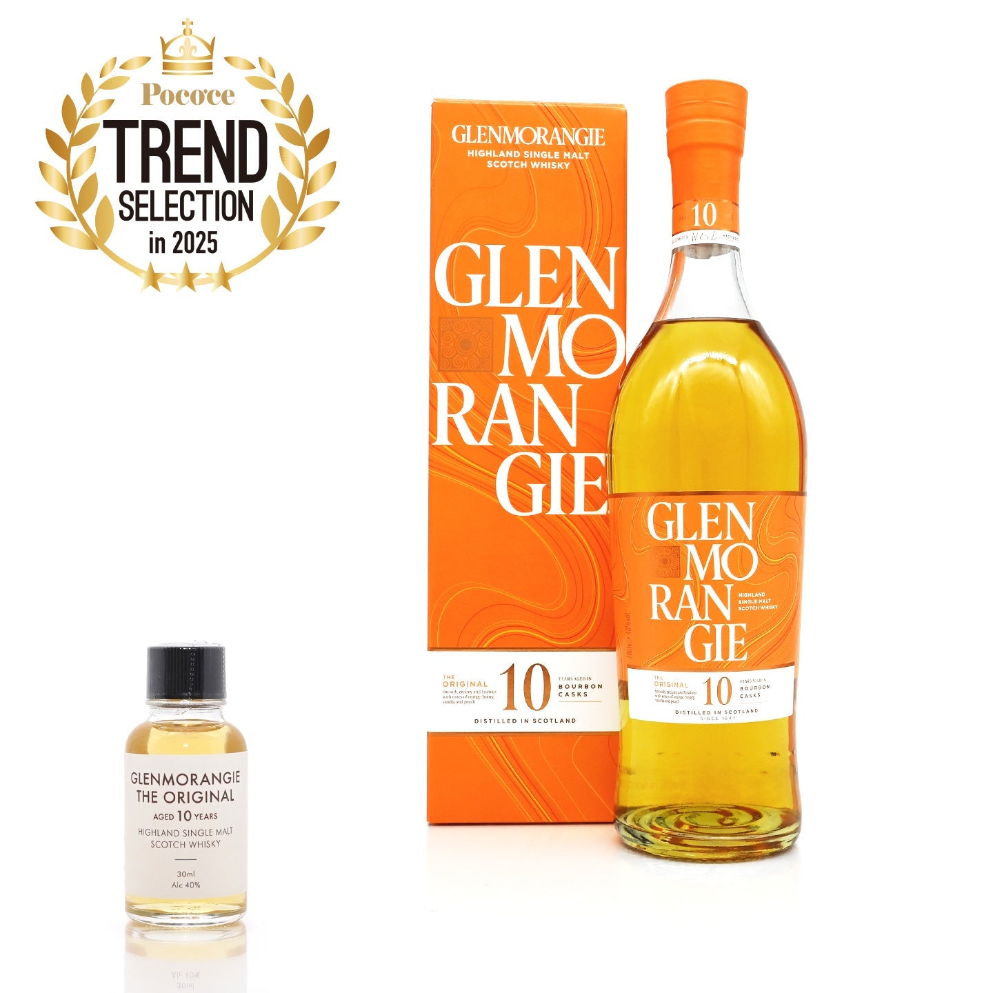 30ml】グレンモーレンジィオリジナル 40度 10年 / GLENMORANGIE