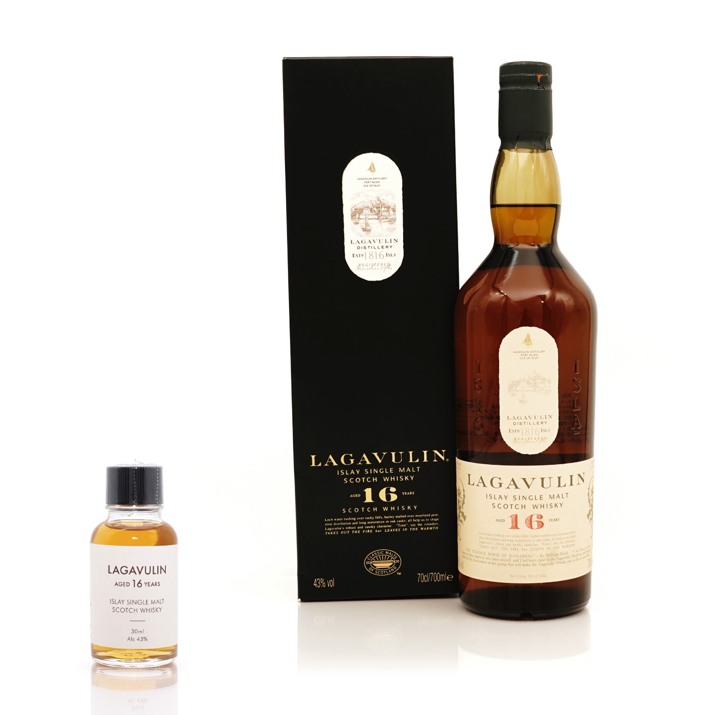 30ml】ラガヴーリン 16年 43度 / LAGAVULIN 16 YEARS【テイスティング