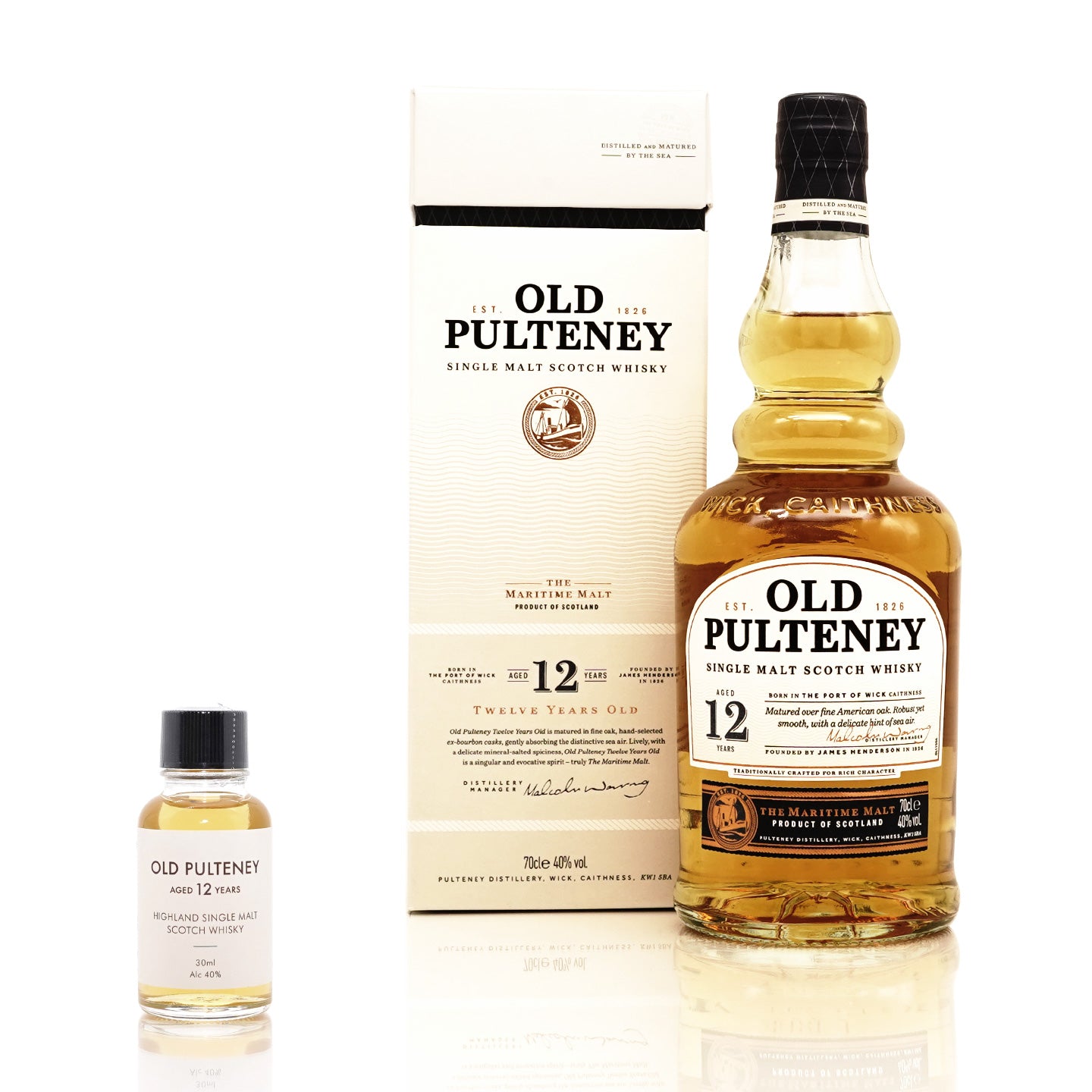 30ml】オールドプルトニー 12年 40度 / OLD PULTENEY 12 YEARS