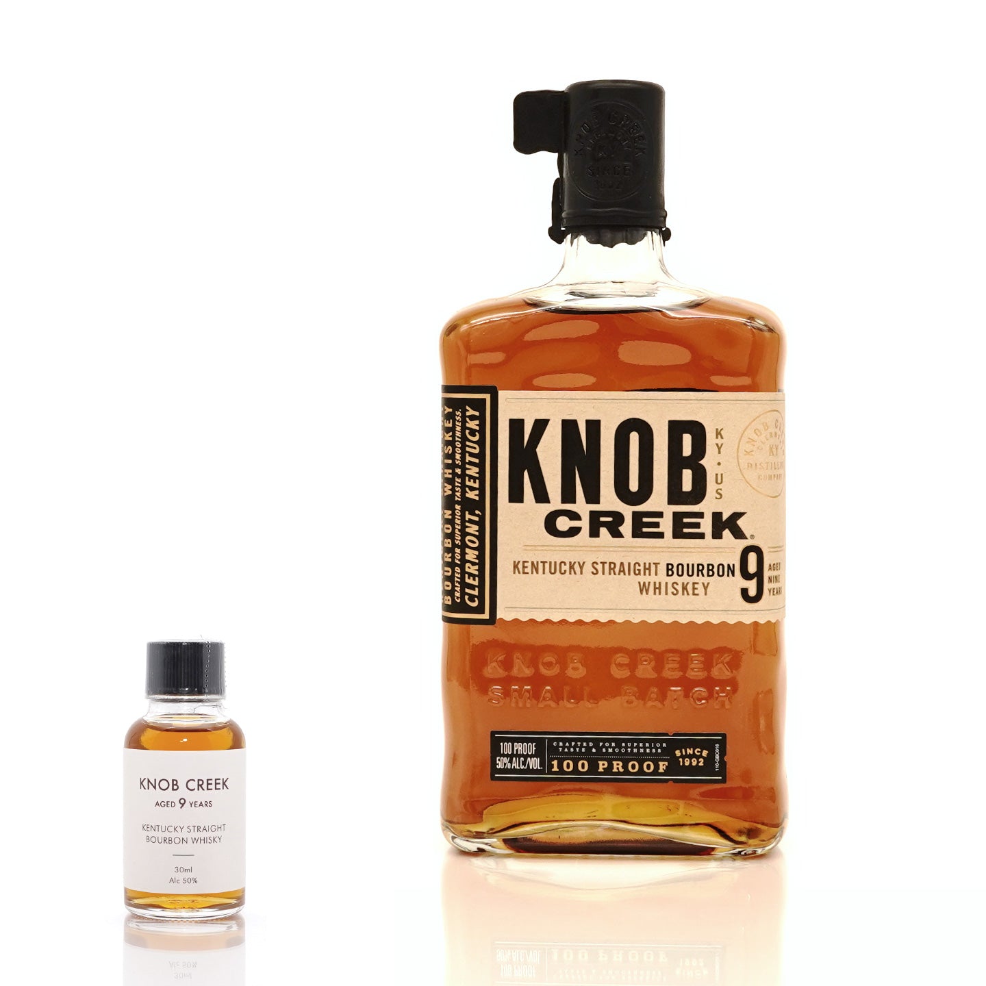 30ml】ノブクリーク 50度 / KNOB CREEK 9 YEARS【テイスティングボトル