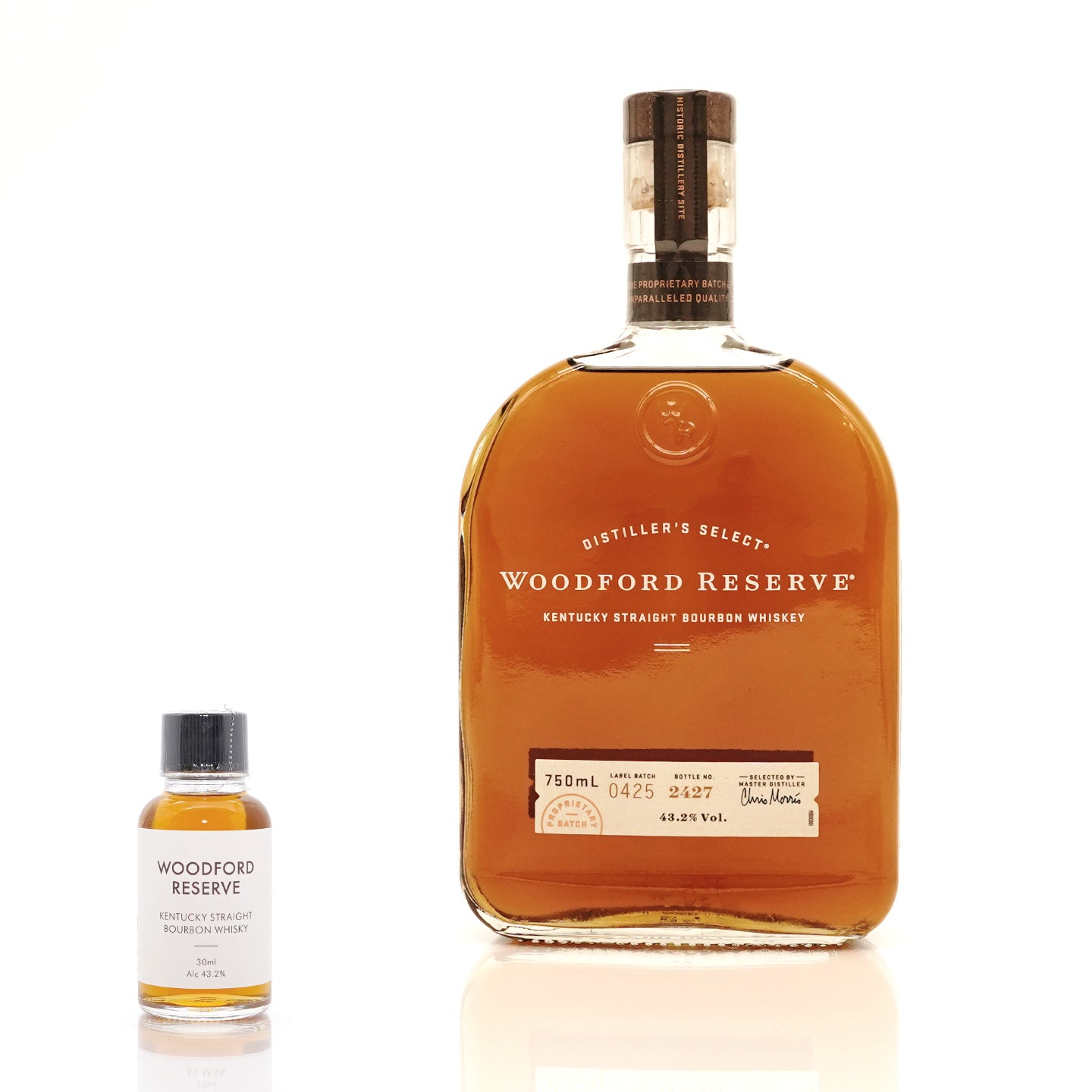 30ml】ウッドフォードリザーブ 43.2度 / WOODFORD RESERVE【テイスティングボトル】 – ヒャクテン