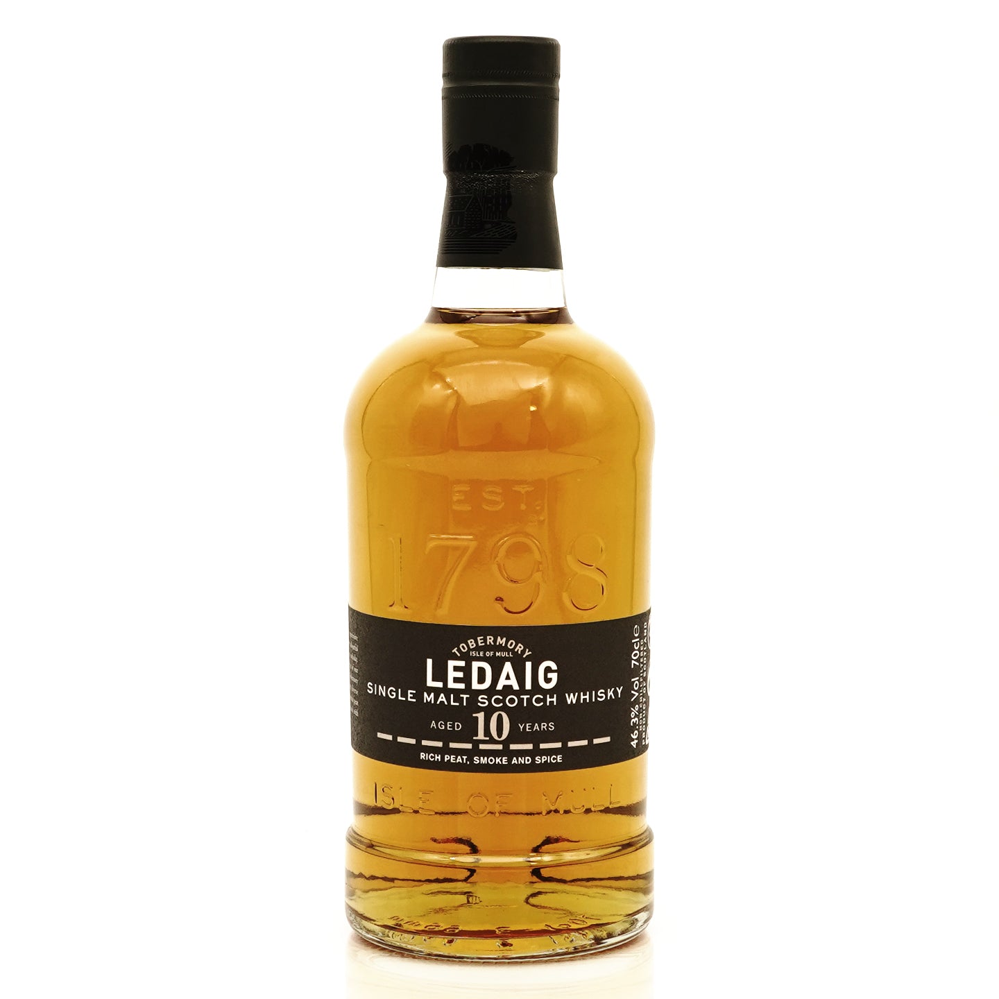 レダイグ10年 700ml 46.3度 / LEDAIG 10 YEARS – ヒャクテン