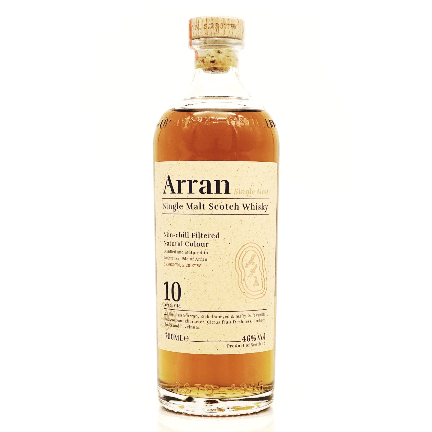 アランモルト10年 700ml 46度 / ARRAN SINGLE MALT 10 YEARS