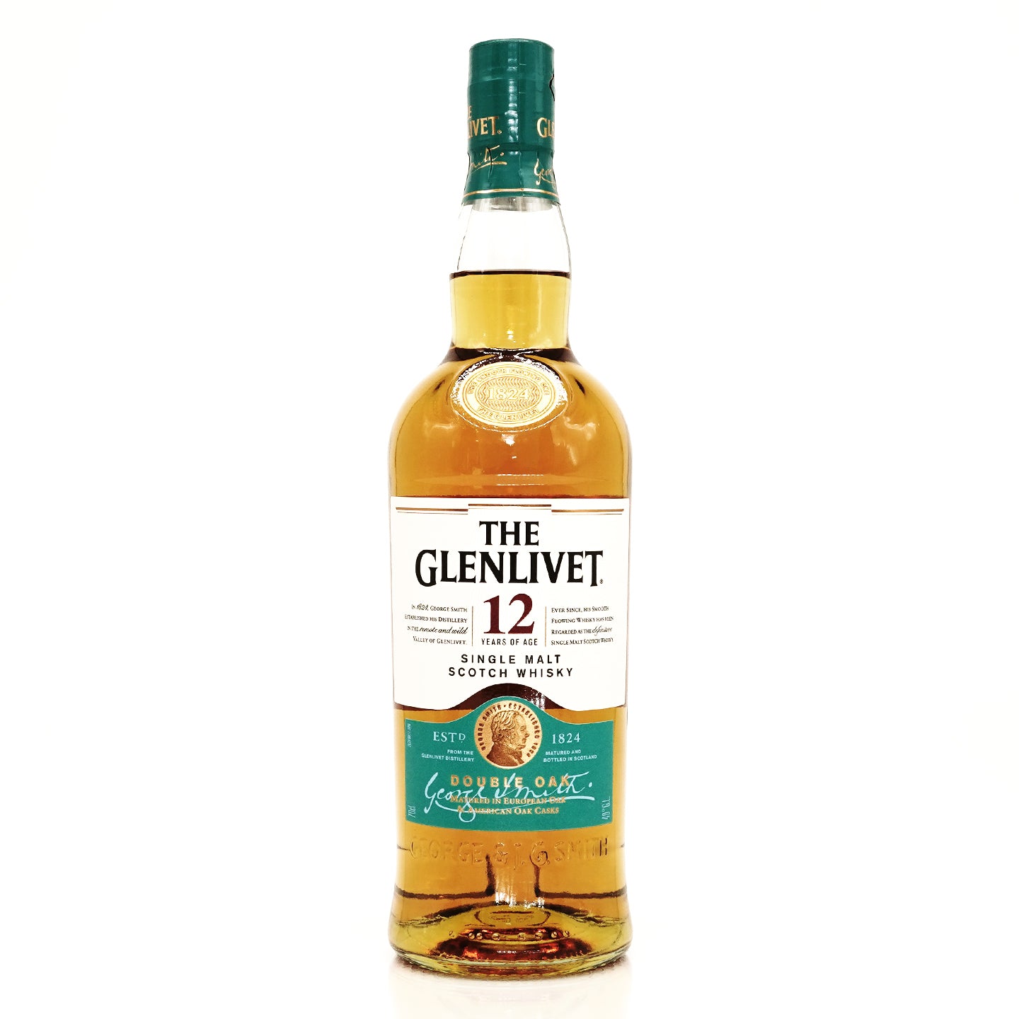 Glenlivet 12年 700ml グレンリベット ウイスキー 12本セット - 酒