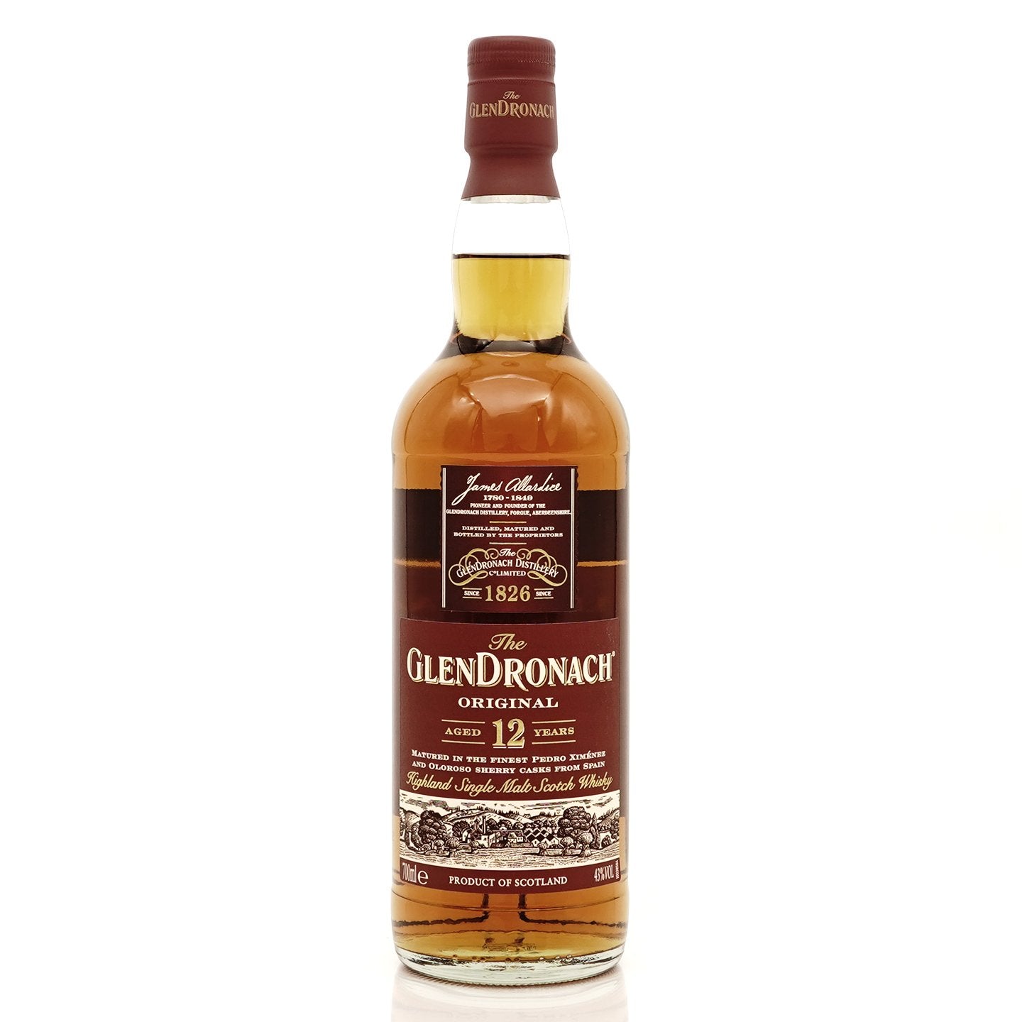 グレンドロナック12年 700ml 43度 / GLENDRONACH 12YEARS – ヒャクテン