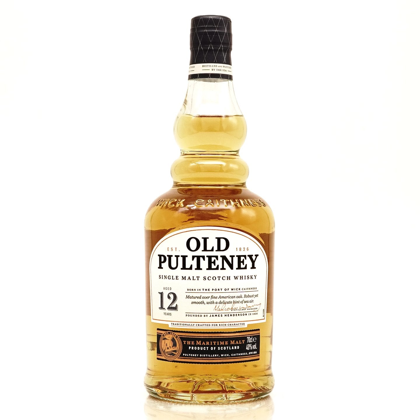 オールドプルトニー12年 700ml 40度 / OLD PULTENEY AGED 12 YEARS