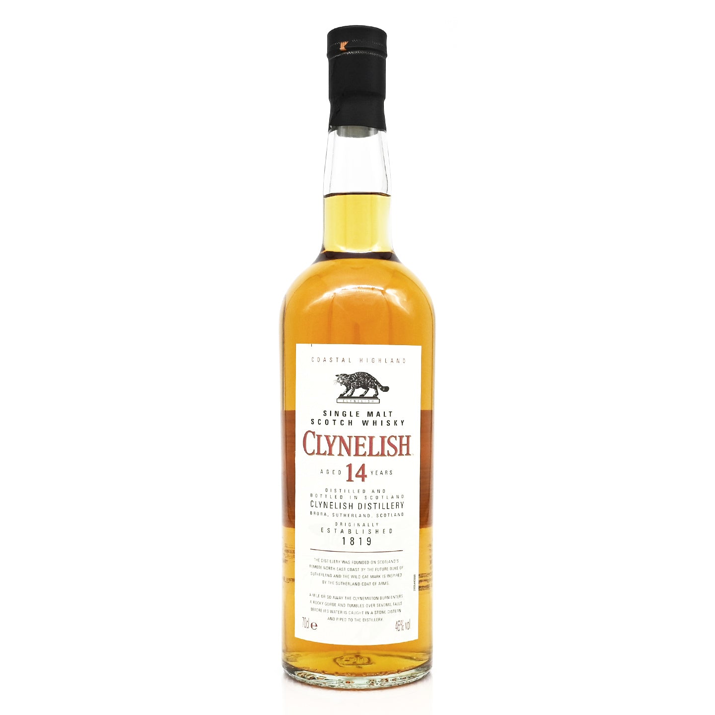 604295 クライヌリッシュ14年〔ウイスキー700ml 46%〕 クライヌリッシュ 14年 700ml 46度 / CLYNELISH 14 YEARS – ヒャクテン