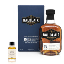 画像をギャラリービューアに読み込む, 【30ml】バルブレア 15年 46度 / BALBLAIR 15 YEARS【テイスティングボトル】
