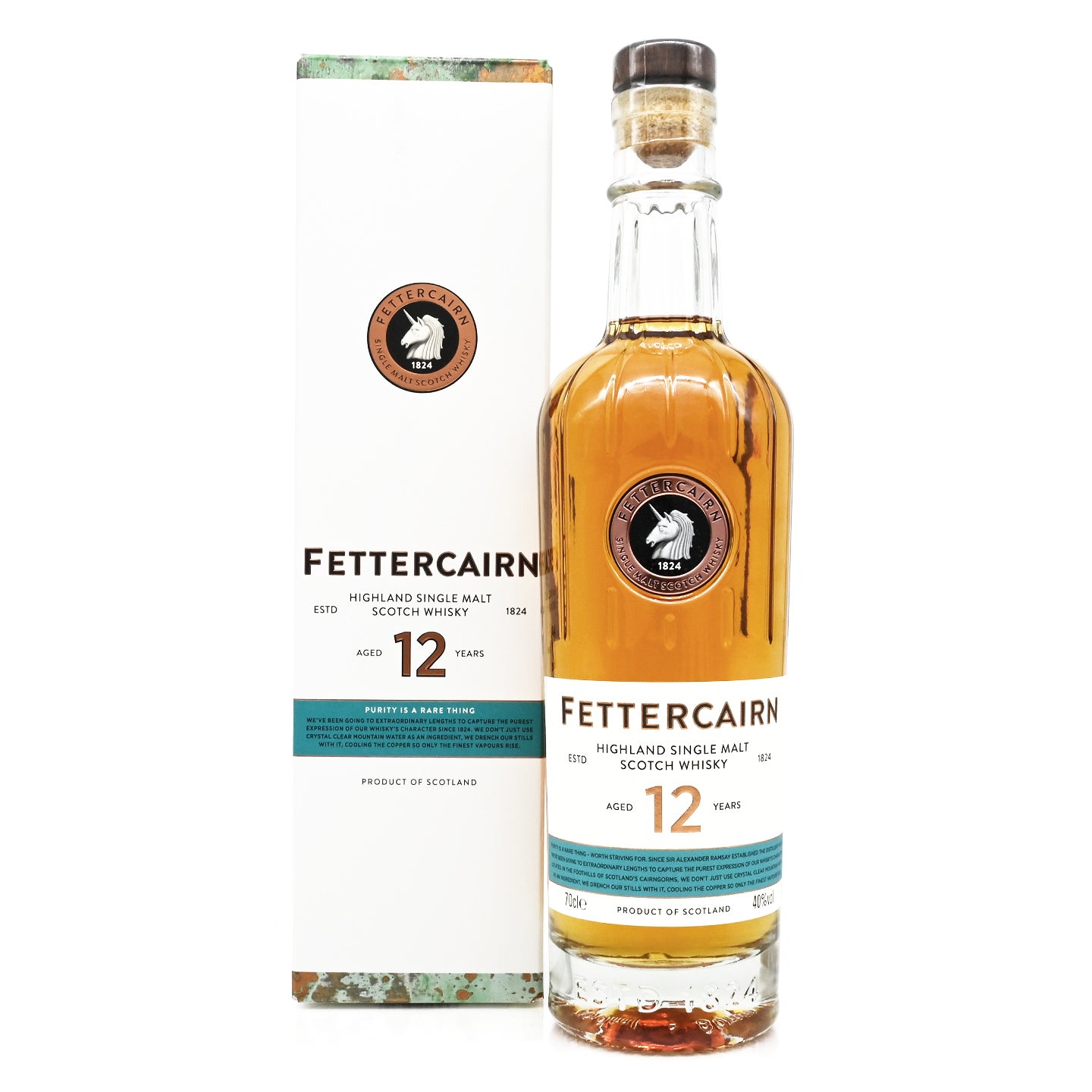 フェッターケアン 12年 700ml 40度 / FETTERCAIRN 12 YEARS – ヒャクテン