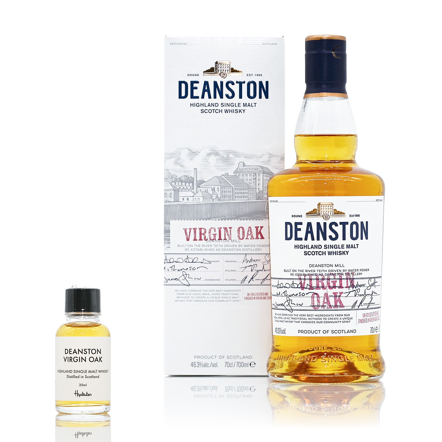 30ml】ディーンストン バージン オーク 46.3度 / DEANSTON VIRGIN OAK