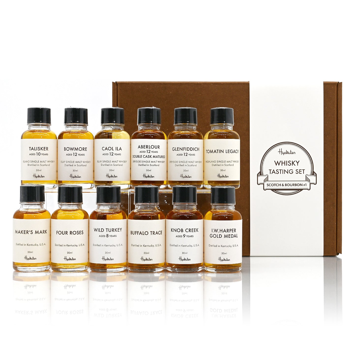 ウィスキー　50mL 32個セット ウイスキー通販 ヒャクテン