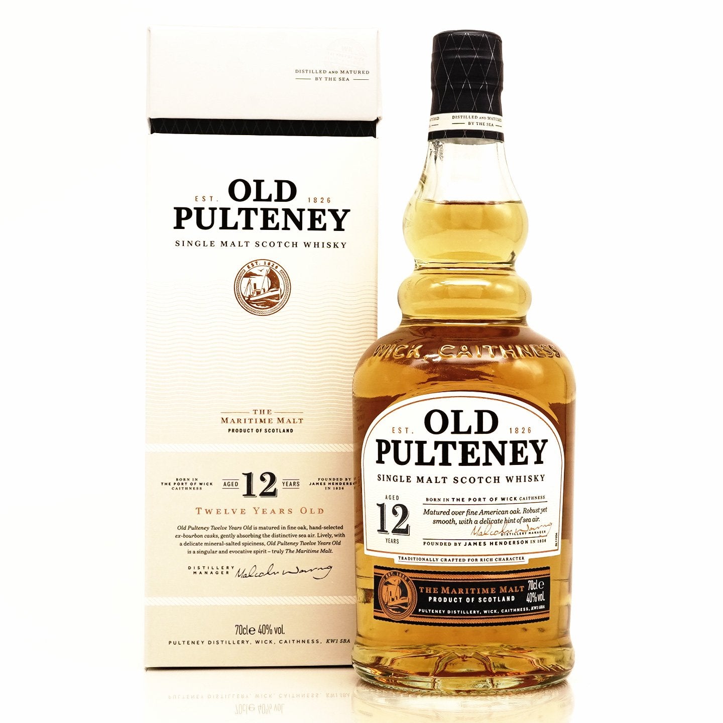 オールドプルトニー12年 700ml 40度 / OLD PULTENEY 12 YEARS – ヒャクテン